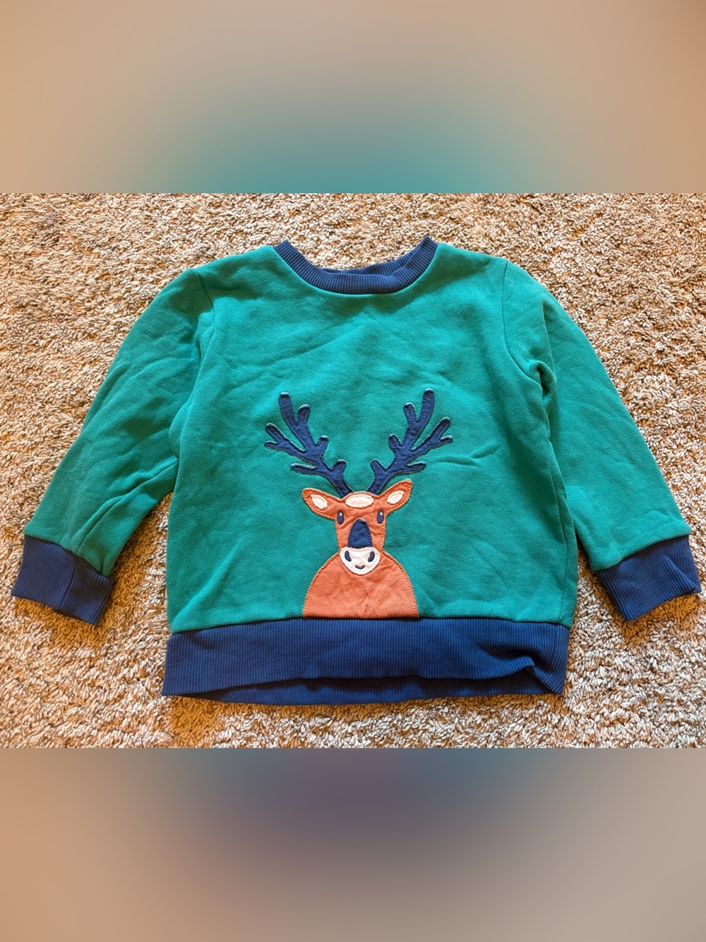 Kite reindeer sweatshirt, boys 4